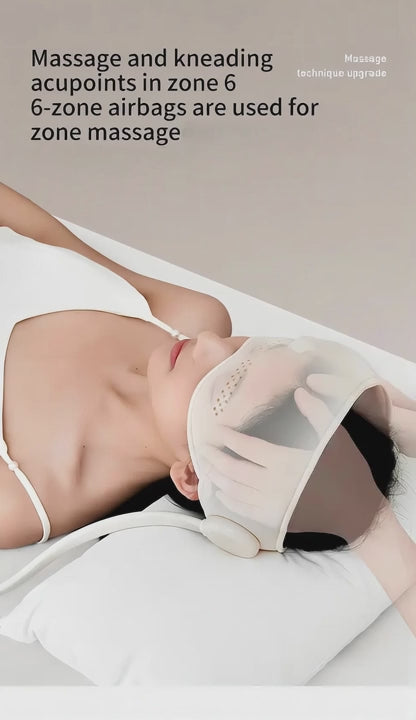 DearCocoon Heated Head Massager — 15-Min Tension Relief